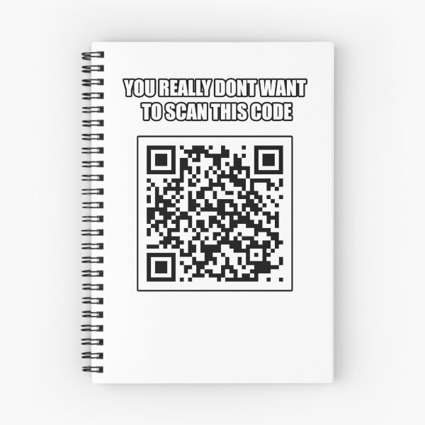 Item preview, Rick roll QR Code designed and sold by EffingArt.