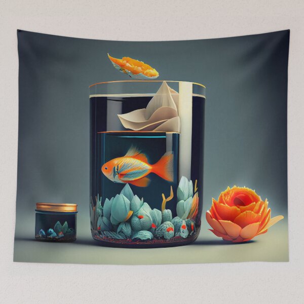 Item preview, Contrasts in Scale Digital Painting designed and sold by CodeAndColors.
