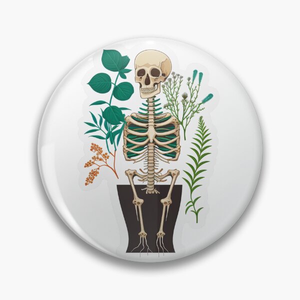 Item preview, bones and botany designed and sold by Enhance  Imagination.