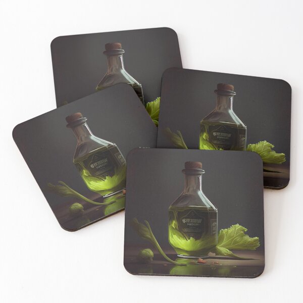 Item preview, A Study in Celery and Pigeon Oil Digital Painting designed and sold by CodeAndColors.