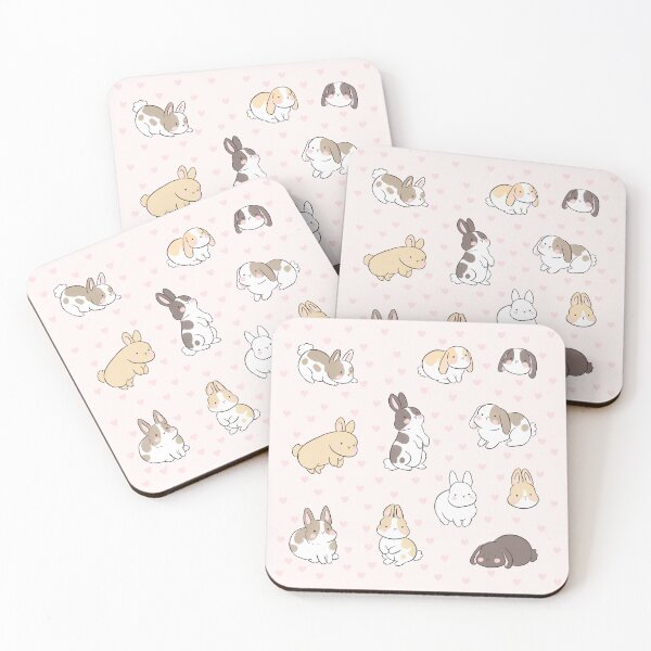 Item preview, Cute little Bunnies pack - adorable bunny illustration  designed and sold by Yarafantasyart.