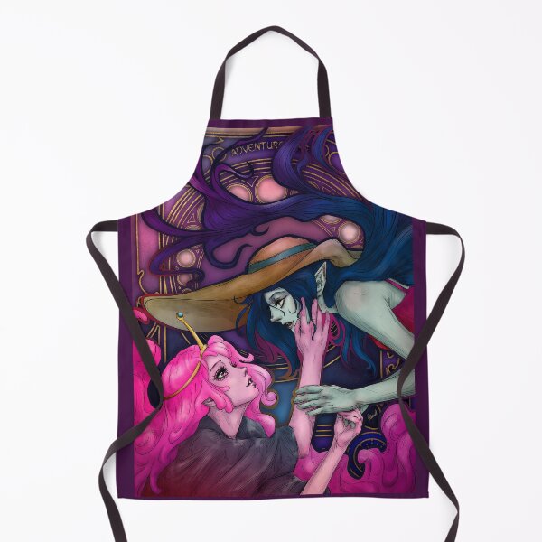 Item preview, FANART: Marceline the Vampire Queen & Princess Bubblegum from Adventure Time in Art Nouveau style designed and sold by AlexaelArtworks.
