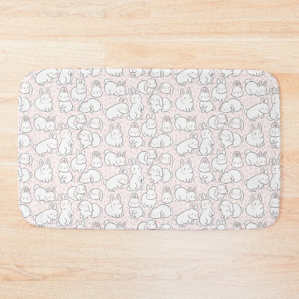 Item preview, Cute little Bunnies pattern - adorable bunny illustration  designed and sold by Yarafantasyart.