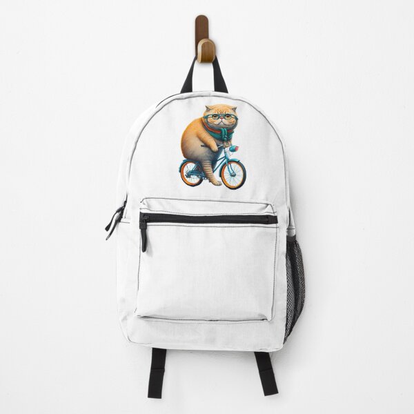 Item preview, "Scottish fold cat rides a bike" designed and sold by Mykhailov.