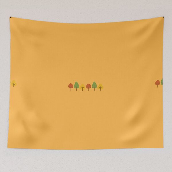 Item preview, Yellow minimalist trees designed and sold by Sshmorr.