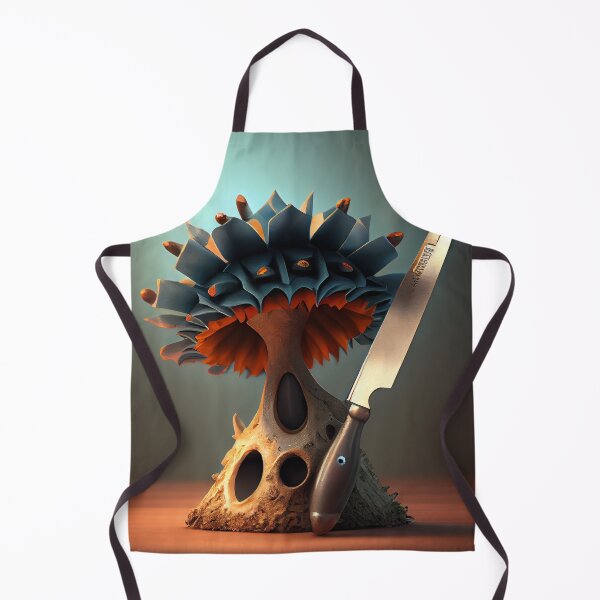 Artikelvorschau, The Artist and the Knifefungus Digital Painting entworfen und verkauft von CodeAndColors.