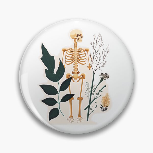 Item preview, Bones and botany designed and sold by Enhance  Imagination.
