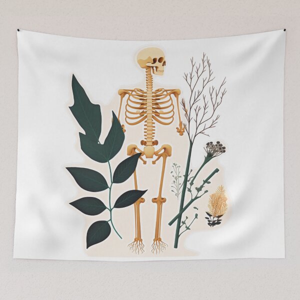 Item preview, Bones and botany designed and sold by Enhance  Imagination.