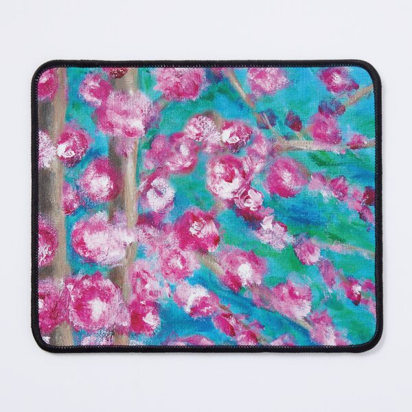 Item preview, Plum Blossoms, beautiful pink flowers  designed and sold by Yolanda Designs.