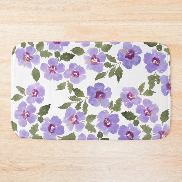 Item preview, Watercolor Hibiscus - White designed and sold by anatamez.