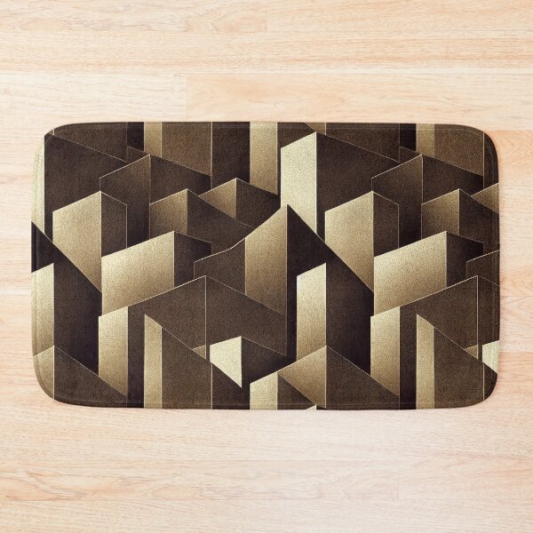 Item preview, Warm modern geometric decor pattern designed and sold by Dise37.