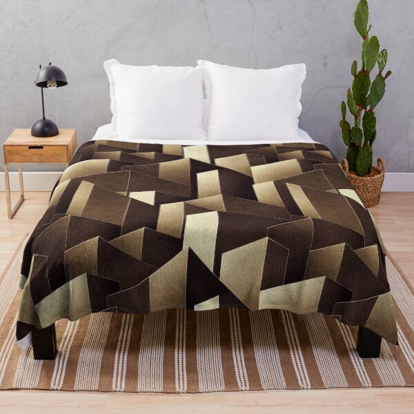 Item preview, Warm modern geometric decor pattern designed and sold by Dise37.