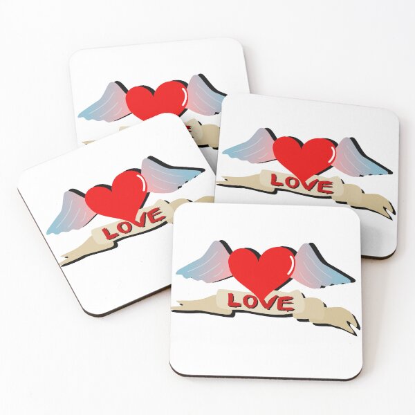 Item preview, Heart with wings designed and sold by Logan81.