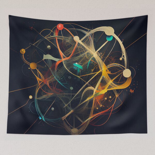Item preview, Connections Digital Painting designed and sold by CodeAndColors.
