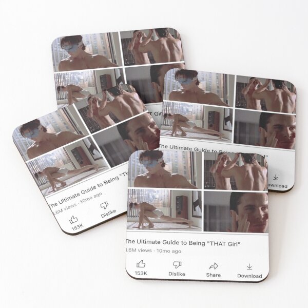 Item preview, Patrick Bateman YouTube video designed and sold by bubbauwu.