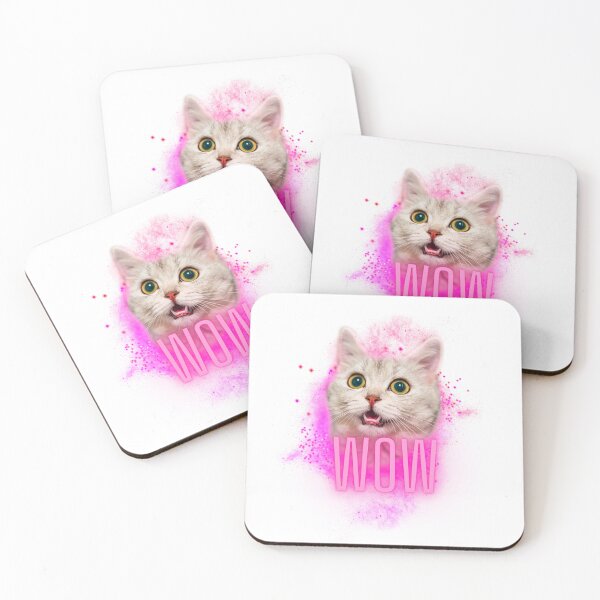 Item preview, WOW CAT SURPRISED  designed and sold by Sndesign2.
