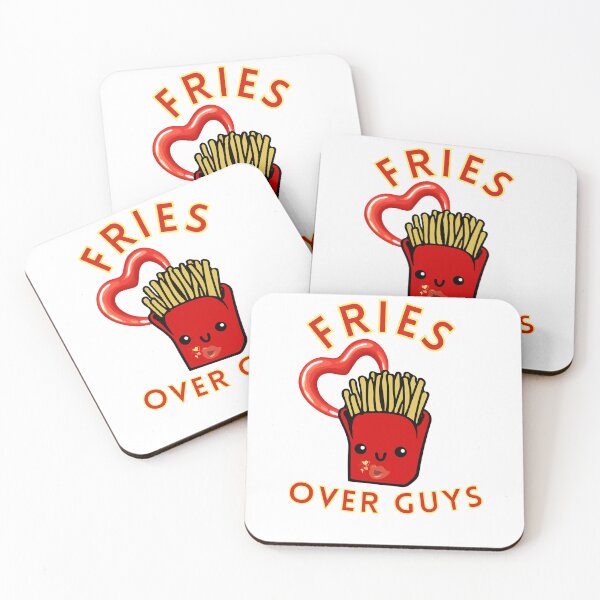Item preview, Fries Over Guys designed and sold by BusyMonkeys.