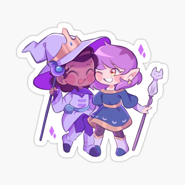 Luz & Amity lumity Emotes the Owl House twitch / -  Israel