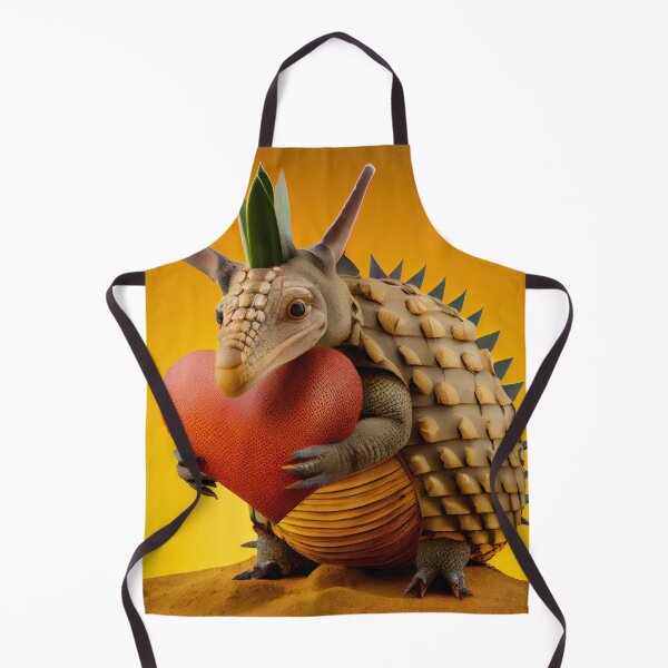 Item preview, Pineapple Love An Armadillo Valentine Digital Painting designed and sold by CodeAndColors.