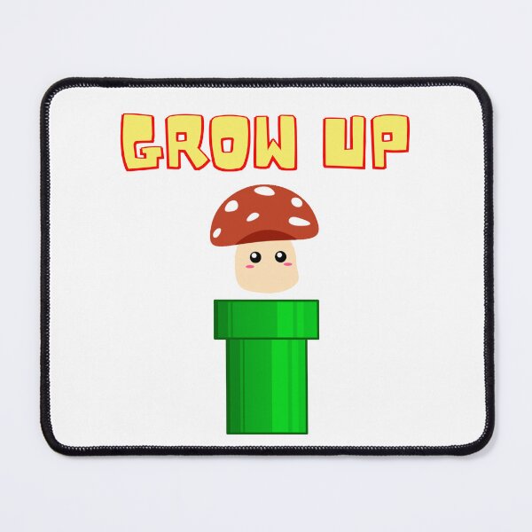 Item preview, Grow Up Mushroom designed and sold by BusyMonkeys.