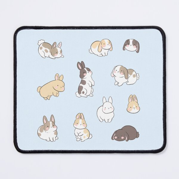Item preview, Cute little Bunnies pattern - adorable bunny illustration  designed and sold by Yarafantasyart.