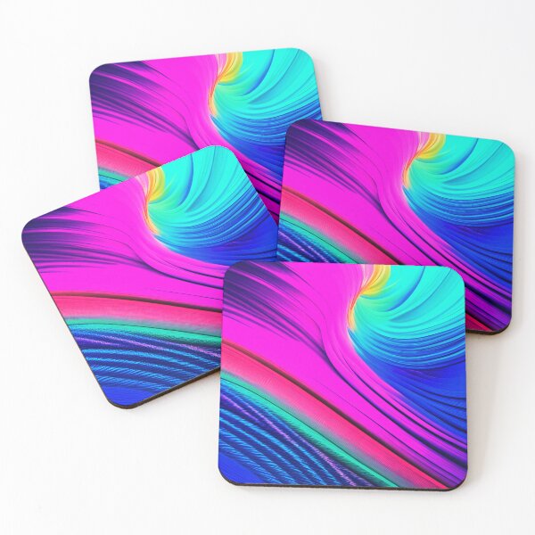 Item preview, Multicolor Abstract Swirl designed and sold by asurtiumgreen.