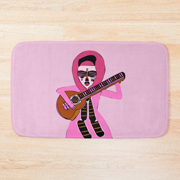 Item preview, "Pink-Styled Guitarist" designed and sold by FunnyShopGirl.