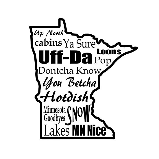 "Minnesota Sayings Minnesotans" Posters by ByJeanBean Redbubble