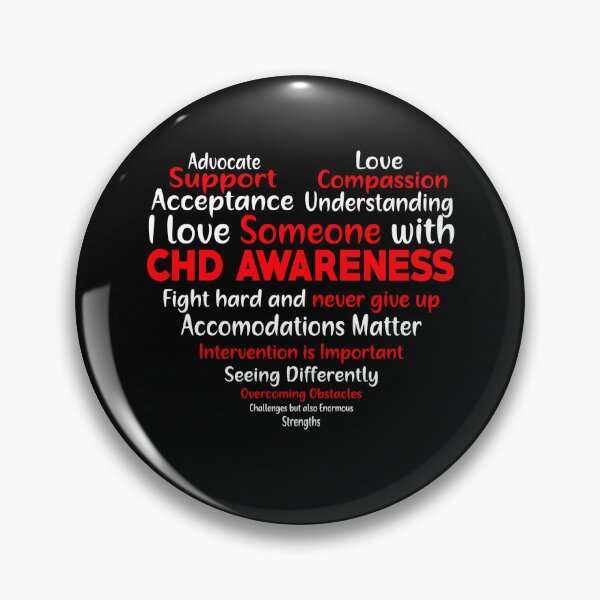 Item preview, CHD Awareness Support Heart Warrior designed and sold by Adolfo114.