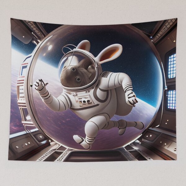Item preview, Silverfish in Orbit An Aerobics Journey Digital Painting designed and sold by CodeAndColors.