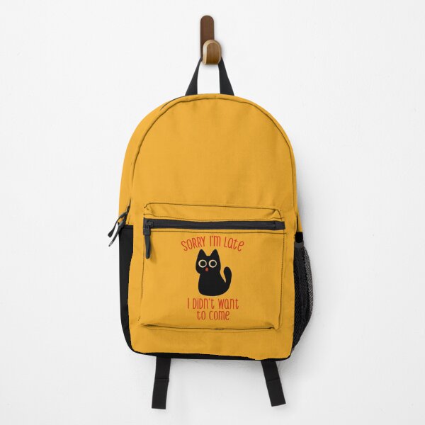 Item preview, Sorry I'm Late I Didn't Want to Come Black Cat by Tobe Fonseca designed and sold by Tobe Fonseca®.
