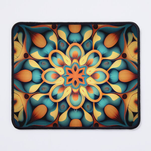 Artikelvorschau, Light Eclectic Pattern Digital Painting entworfen und verkauft von CodeAndColors.