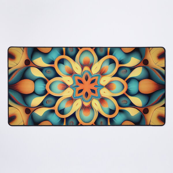 Artikelvorschau, Light Eclectic Pattern Digital Painting entworfen und verkauft von CodeAndColors.