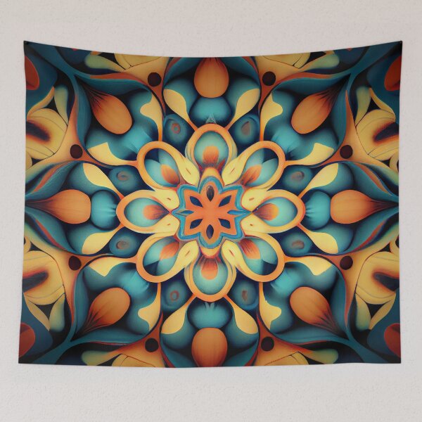 Item preview, Light Eclectic Pattern Digital Painting designed and sold by CodeAndColors.