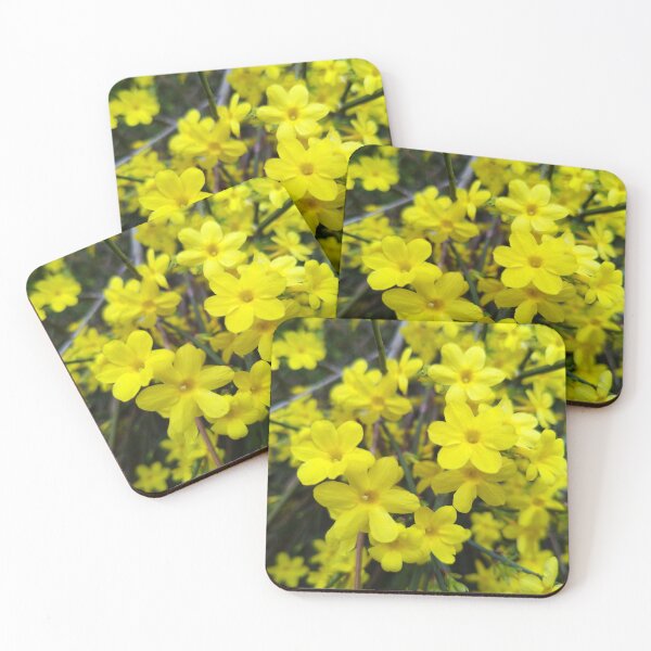 Item preview, Forsythia yellow flowers designed and sold by Myl3n3-A.