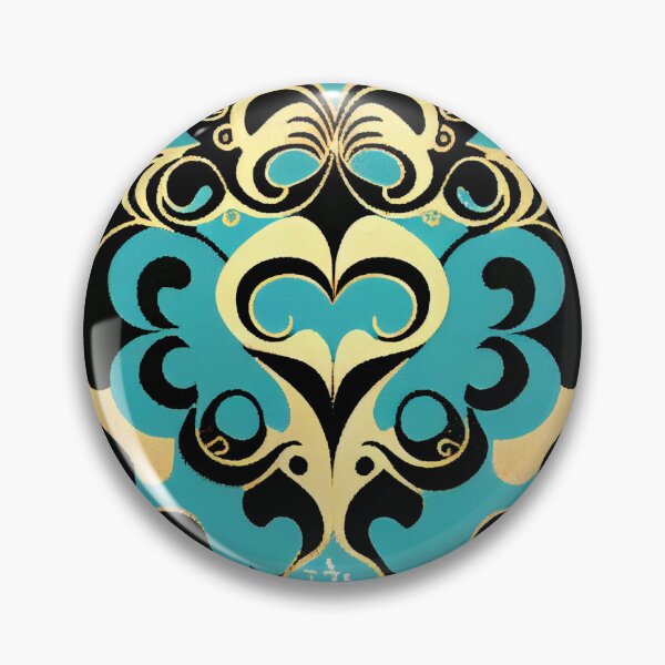 Item preview, Cute Hollywood Regency Pattern Digital Painting designed and sold by CodeAndColors.