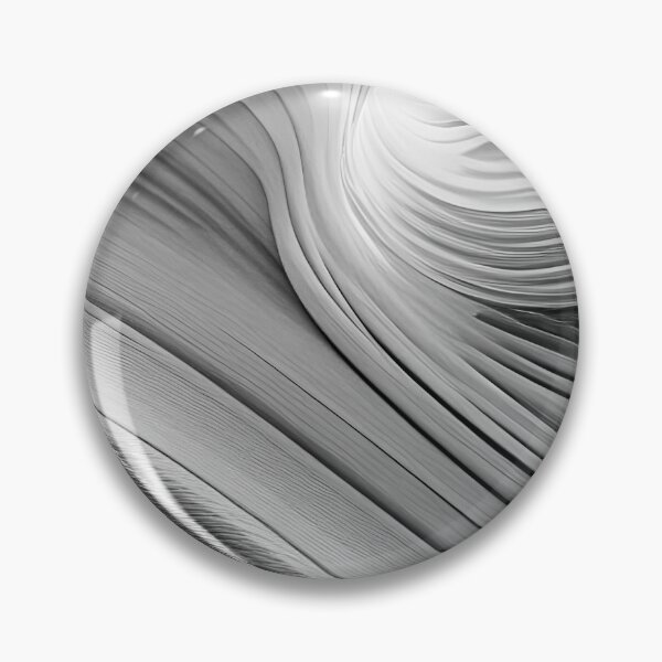 Item preview, Black and White Abstract Swirl designed and sold by asurtiumgreen.