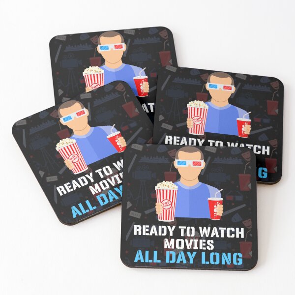 Item preview, READY TO WATCH MOVIES ALL DAY LONG designed and sold by MJ96-PRO.