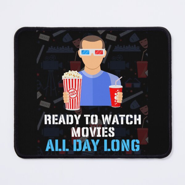 Item preview, READY TO WATCH MOVIES ALL DAY LONG designed and sold by MJ96-PRO.