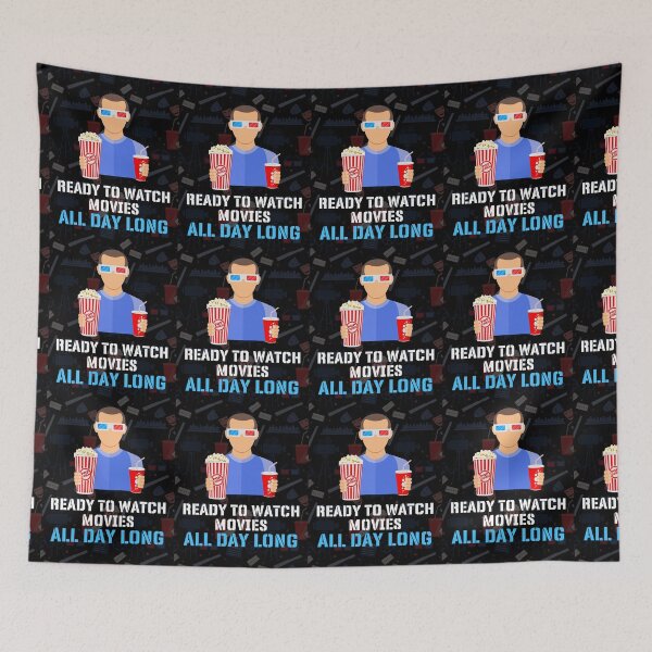 Item preview, READY TO WATCH MOVIES ALL DAY LONG designed and sold by MJ96-PRO.