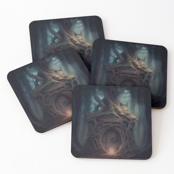 Item preview, The Forgotten Forest Digital Painting designed and sold by CodeAndColors.