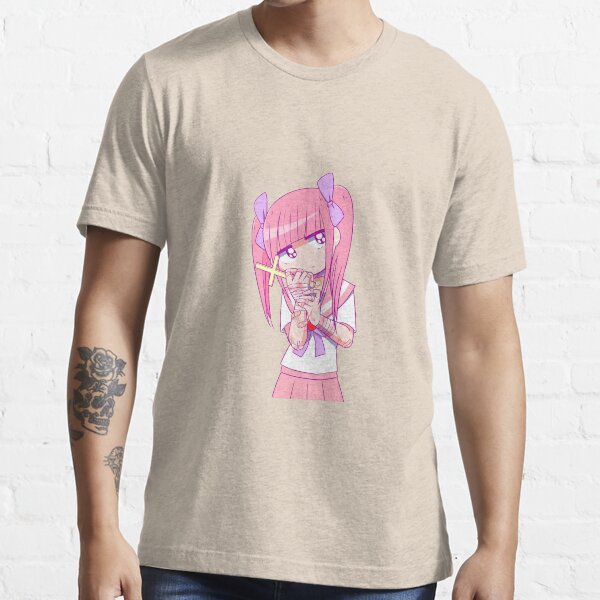 Menhera chan Yami Kawaii Pastel Goth Harajuku Cree T-Shirt