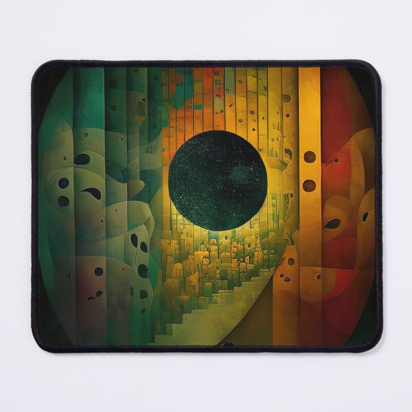 Item preview, Surreal Painting: Echoes of their screams designed and sold by RK - Shop.