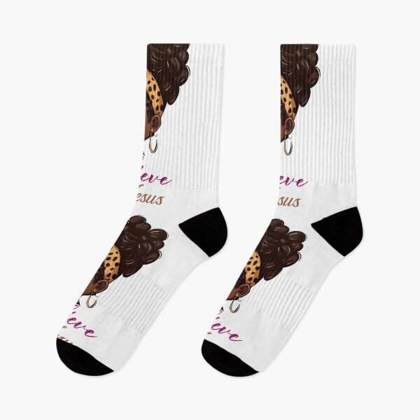 Item preview, Believe In Jesus -  African American jesus Lady designed and sold by elisarasada.