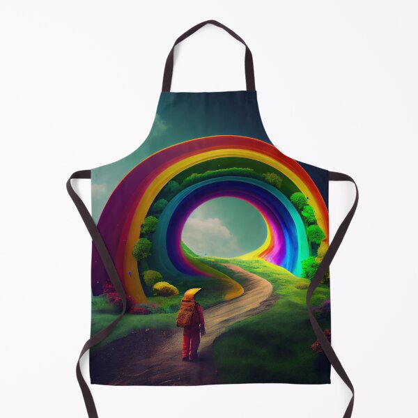 Item preview, Ode to the Rainbow Journey Digital Painting designed and sold by CodeAndColors.