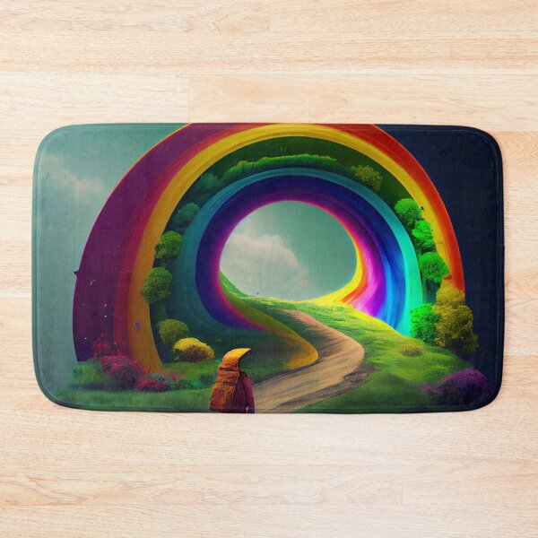 Item preview, Ode to the Rainbow Journey Digital Painting designed and sold by CodeAndColors.
