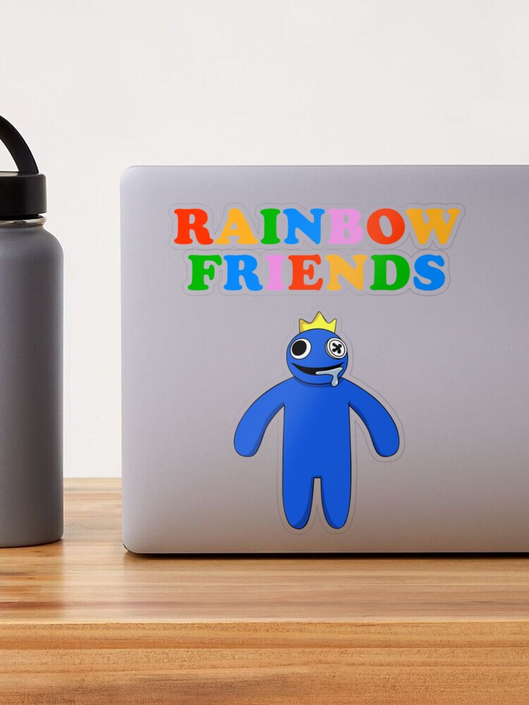 Blue Rainbow friends sticker Sticker by SebasthianStore