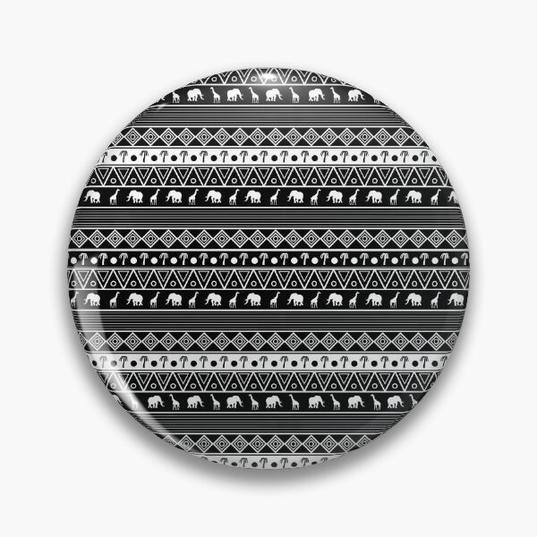 Item preview, Ethnic Inspired (White on Black) designed and sold by David Roland.