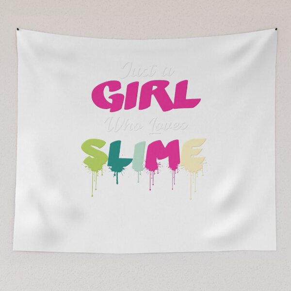 Item preview, Funny Just A Girl Who Loves Slime Gift Design designed and sold by Koffeecrisp.