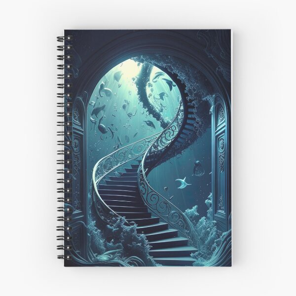 Item preview, Spiral maelstrom staircase underwater designed and sold by RK - Shop.